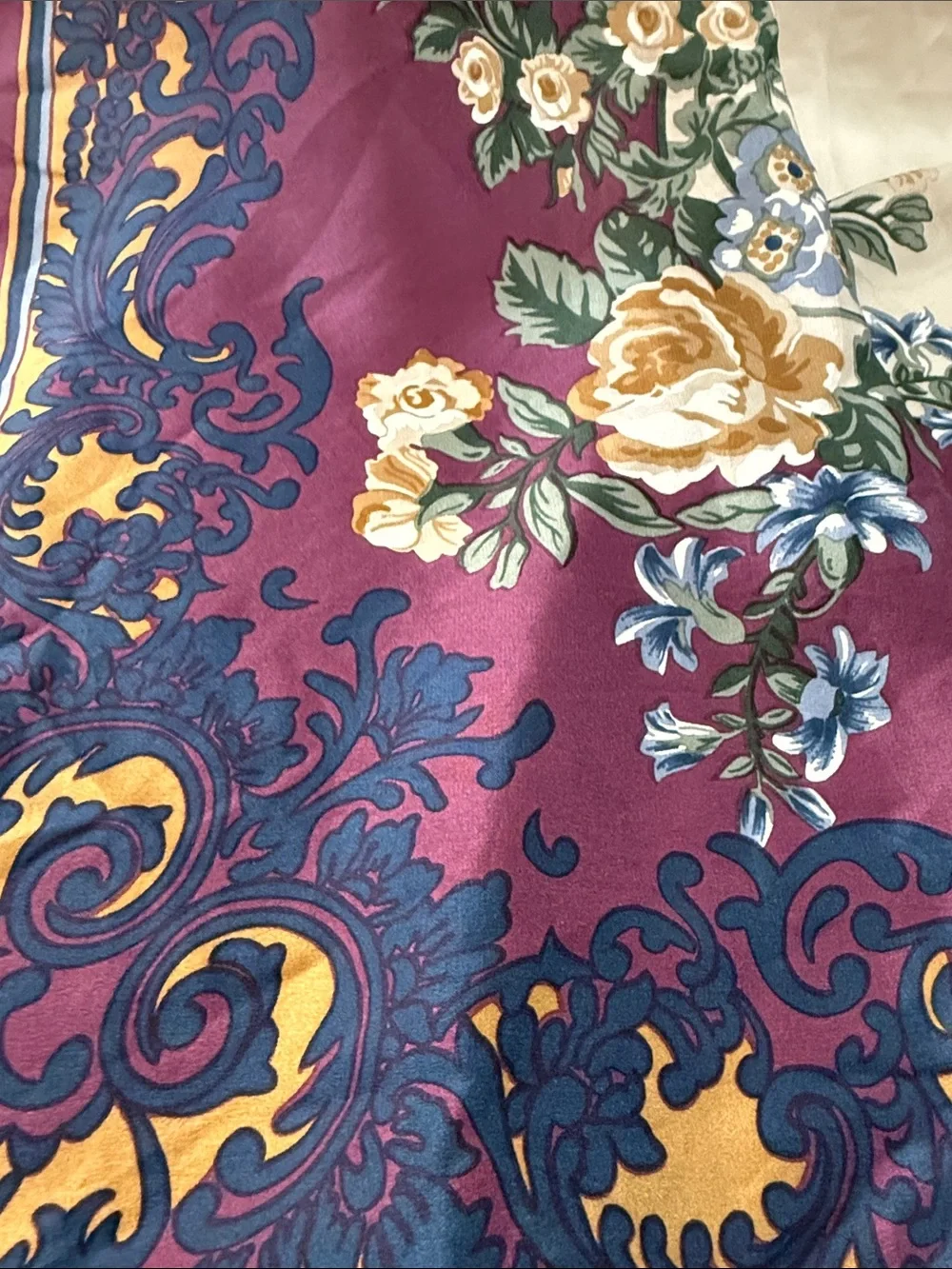 Adolfo luxurious silk